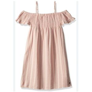 Roxy Girls' Big Smocky Sun Off The Shoulder Dress